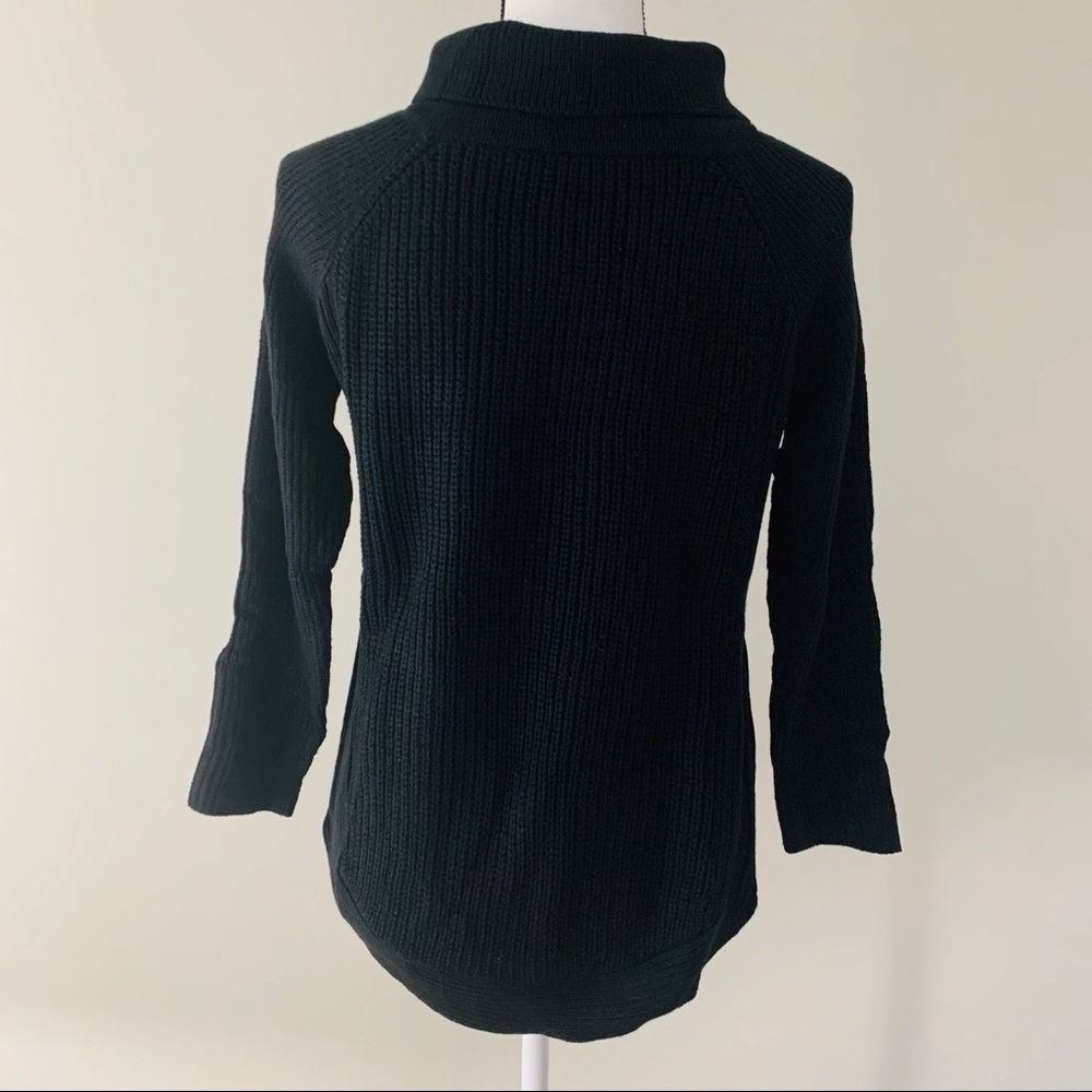 Cozy Alaska Black High Neck Pullover Sweater - Picture 8 of 11